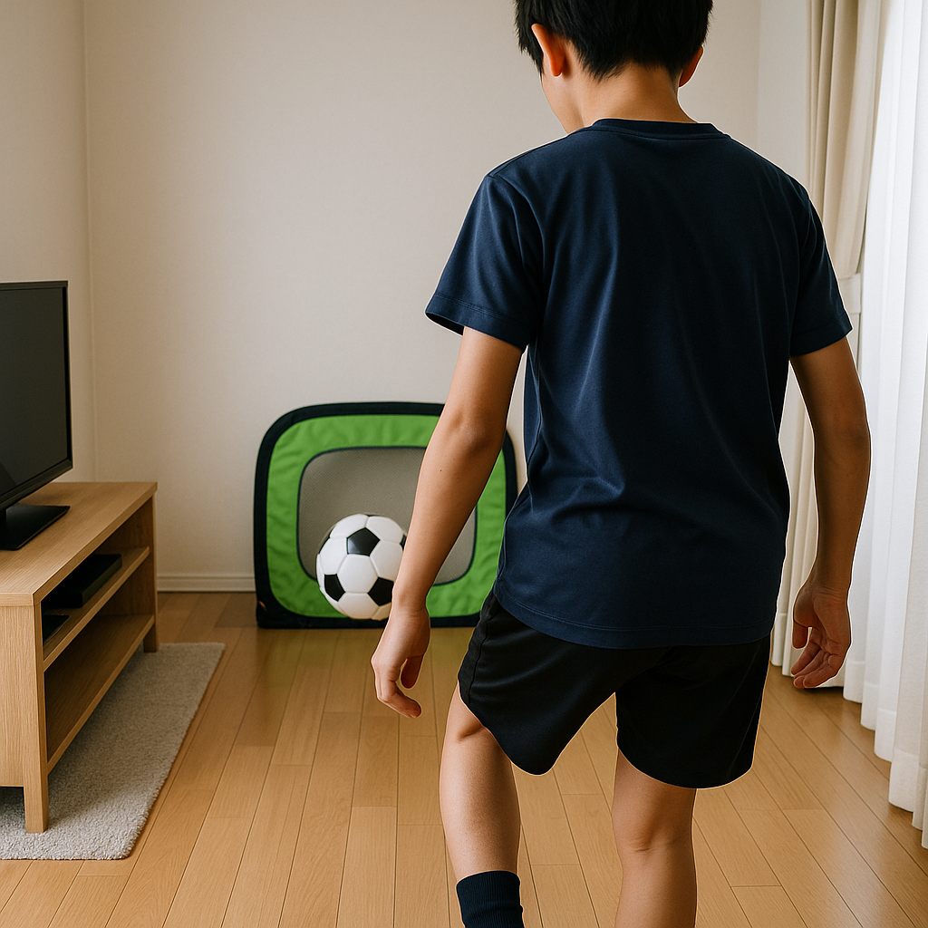 サッカーのパスが家でできる練習17選｜狭い部屋でも精度UP