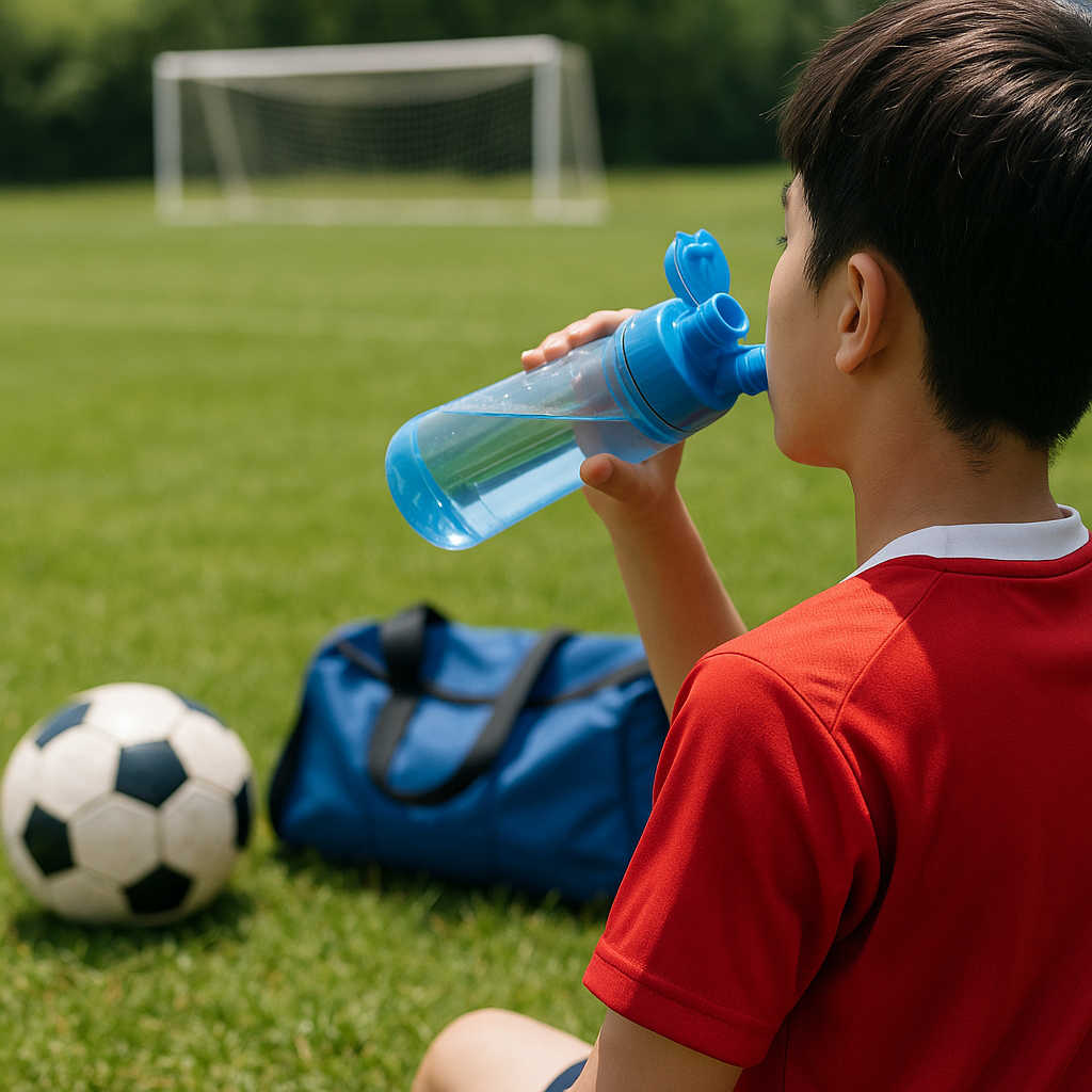 サッカーの水分補給量の目安｜練習・試合で差が出る補給術