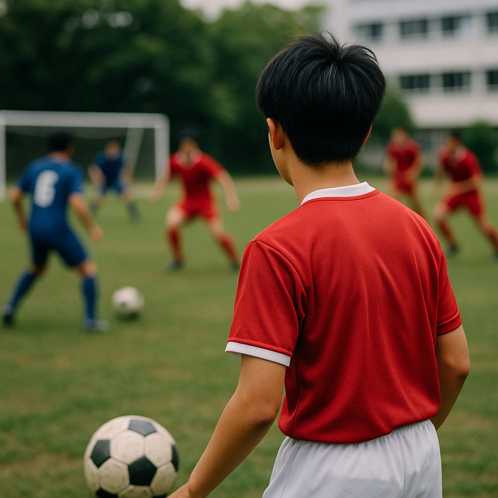 サッカーみんなで攻める方法：数的優位と連動のつくり方