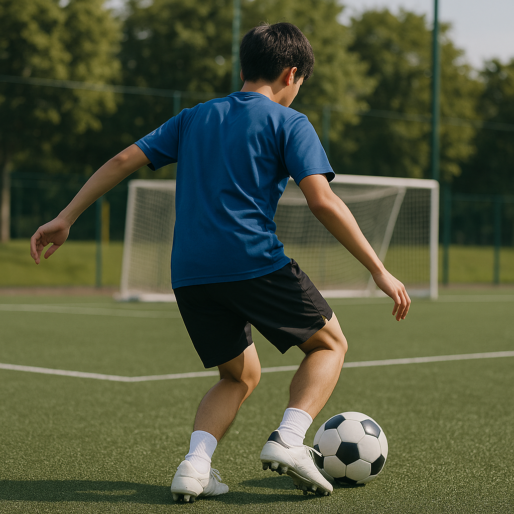 クライフターンを試合で使えるように、3ステップで今日から実戦投入