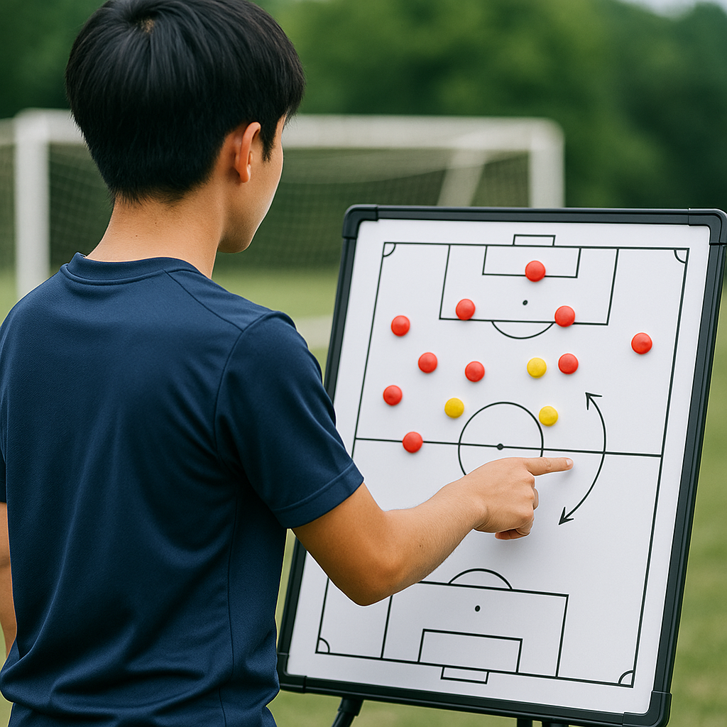サッカー作戦ボードの使い方：試合前に伝わる3分設計
