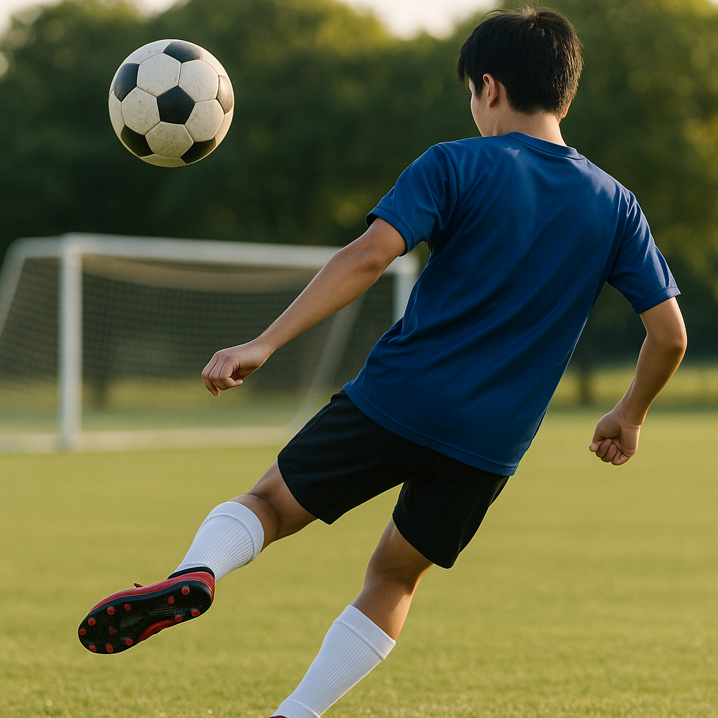 ボレーシュートのフォーム改善で一発で芯を捉える3ステップ