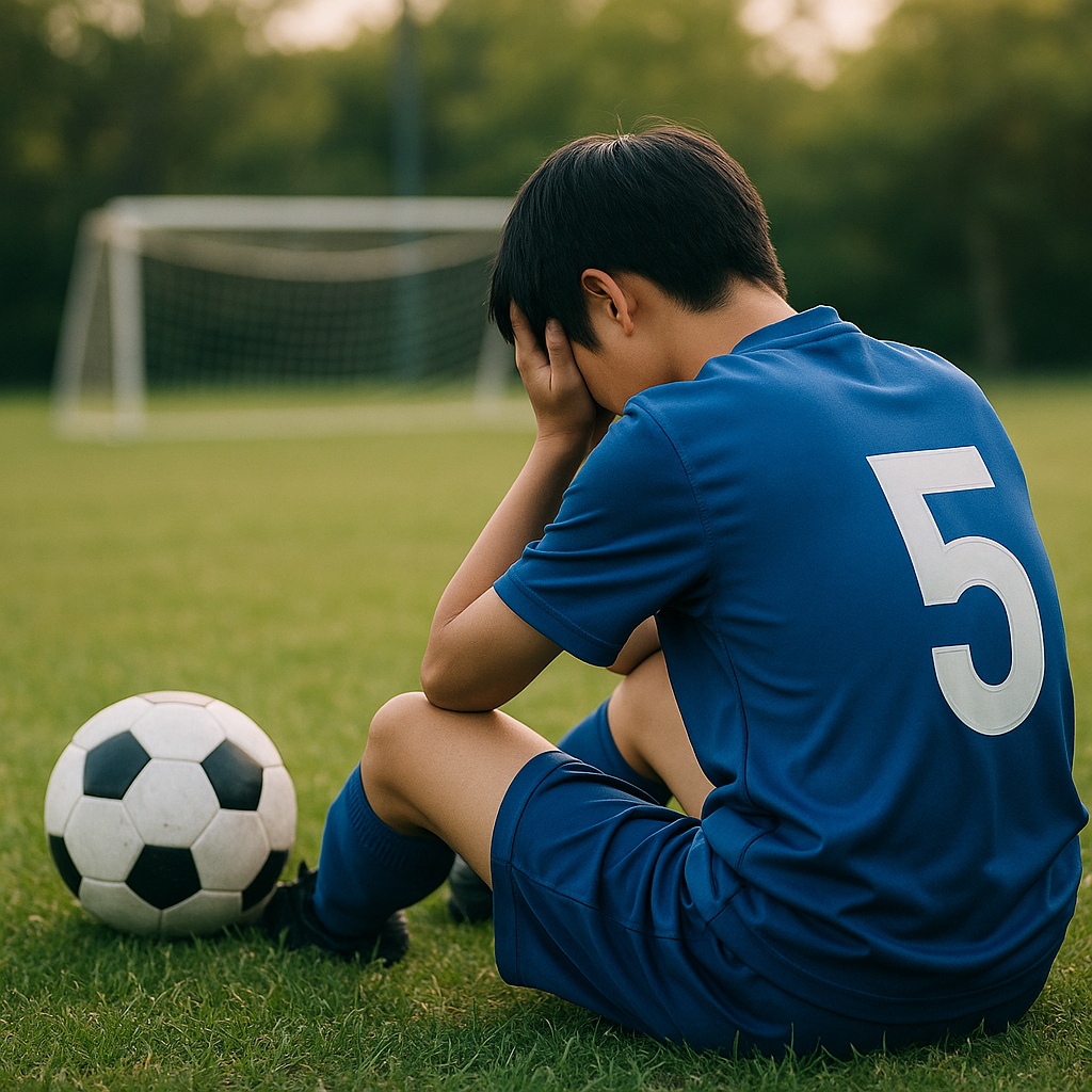 サッカーのメンタル：ミスで落ち込んだ時の立ち直り3手