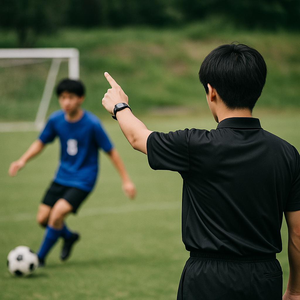 サッカーのアドバンテージルール例と審判の狙い
