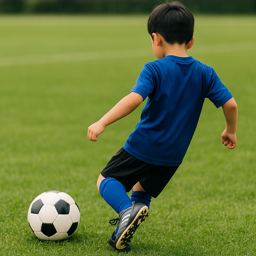 プロが教える！サッカーインステップシュートのコツと踏み込み技術
