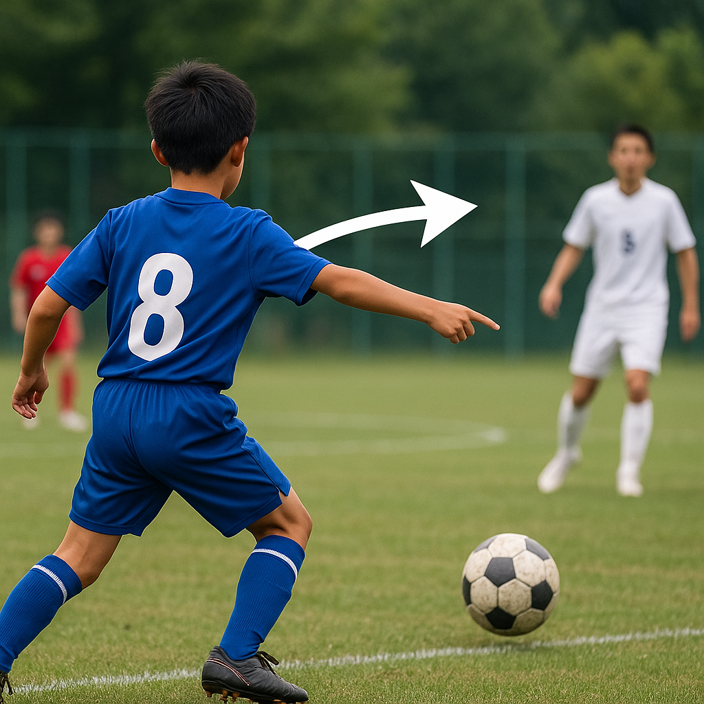 サッカー サイドチェンジのコツと効果的な展開方法解説