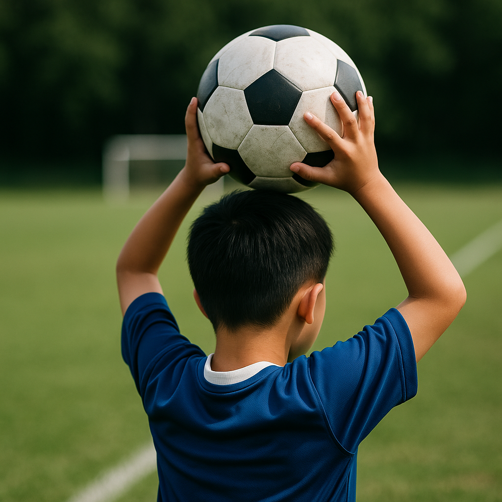【保存版】サッカー スローインの正しい投げ方とコツ解説
