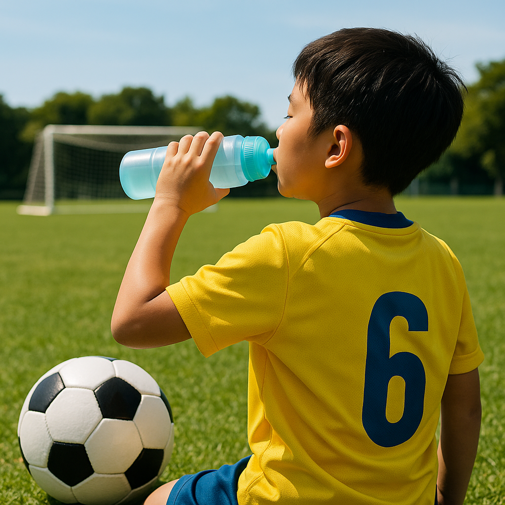 夏のサッカー試合で勝つ！暑さ対策と熱中症防止給水プラン