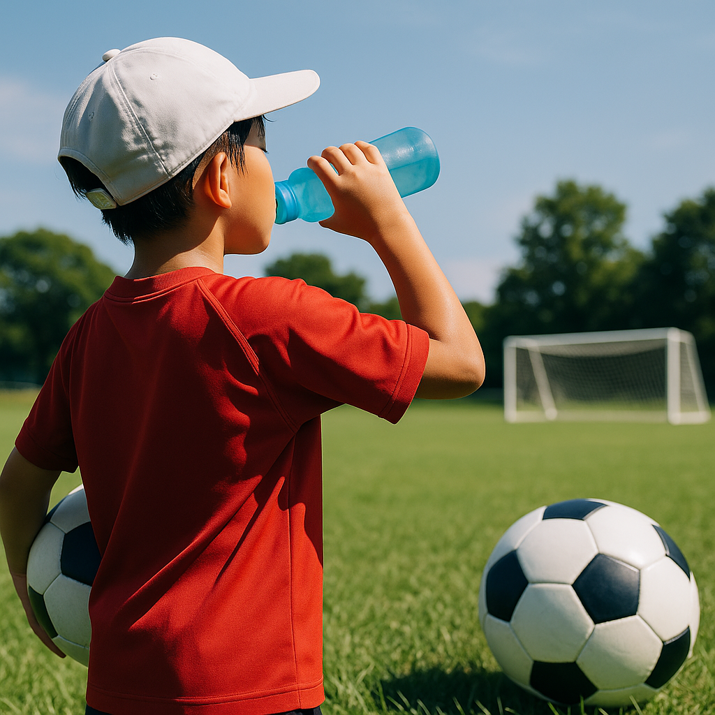 サッカー夏場の熱中症対策！安全な練習と効果的な予防法