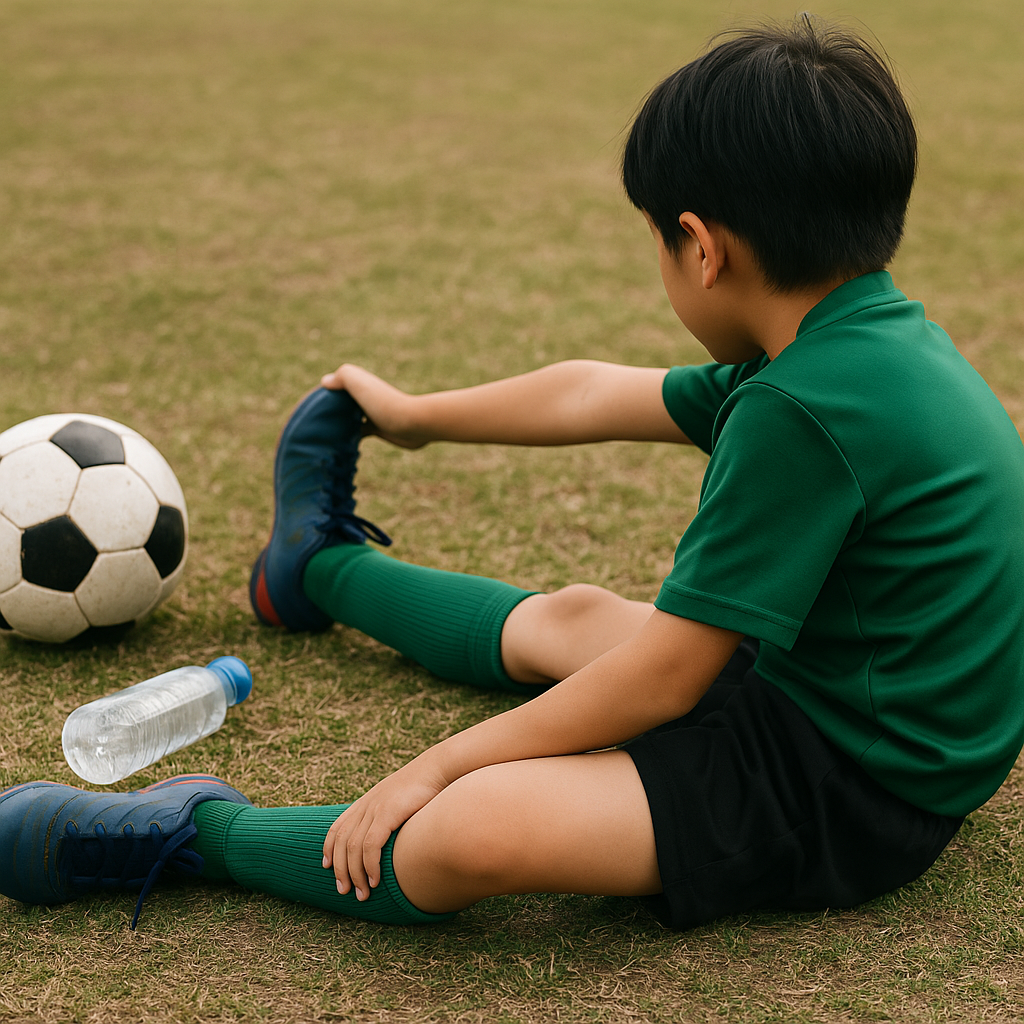 試合後に効果的な静的ストレッチで疲労回復を早める方法