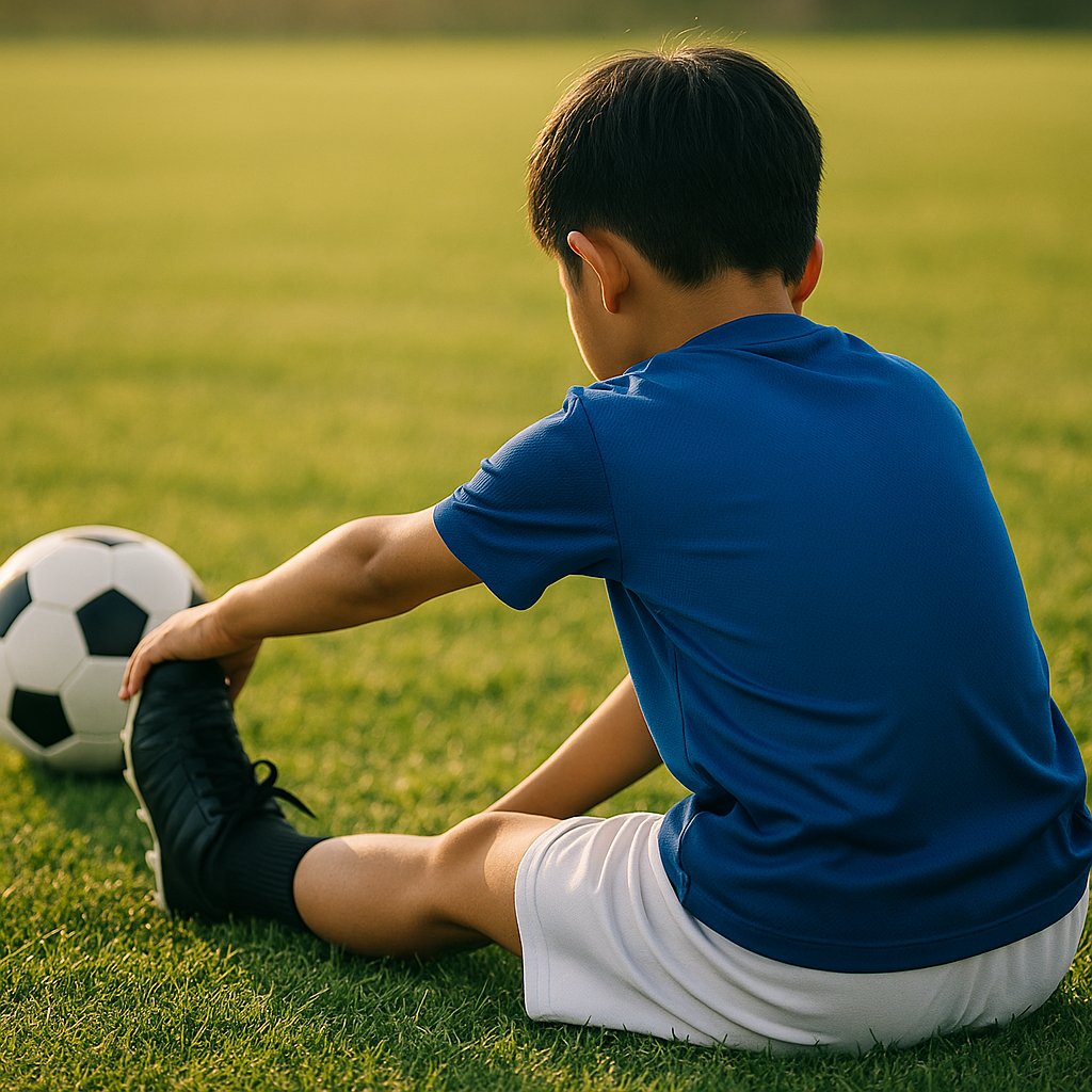 試合後クールダウンで疲労回復を促進！サッカー選手の正しい整理運動