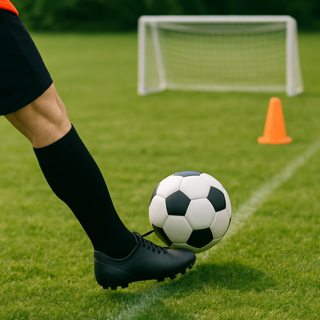 サッカーのシュート力アップ！成功率を高めるコツと練習法