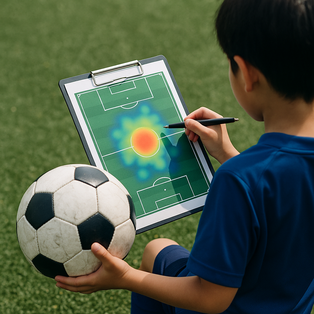 サッカー ヒートマップ分析活用術｜試合で差がつくポジション戦略