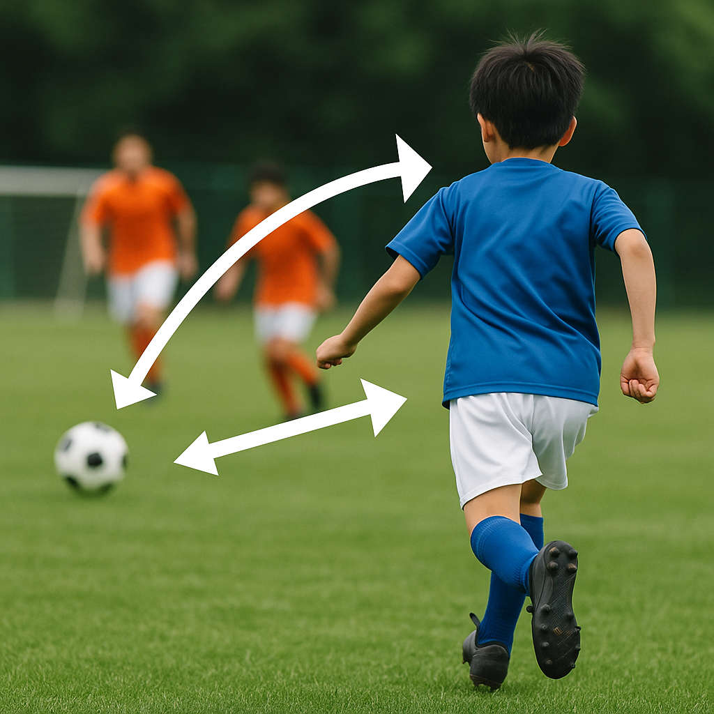 サッカーのオフボールスプリントで数的優位を作る実践戦術