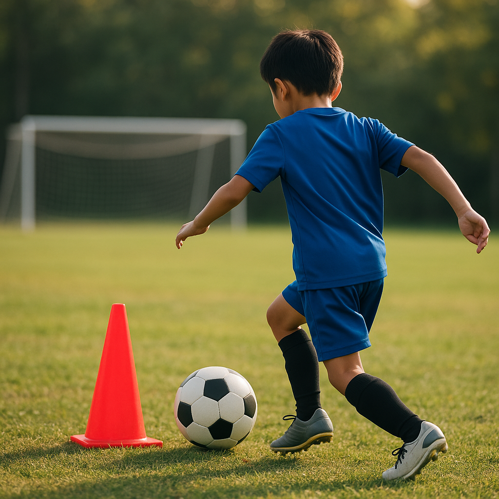 サッカーのダミーランでDFを外す！実戦的な作り方と練習法