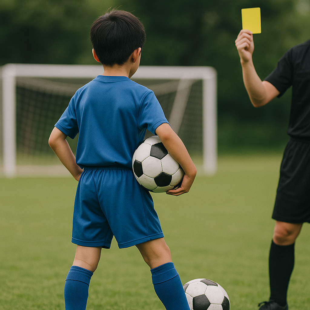 サッカーのディレイゲーム反則と警告基準を徹底解説