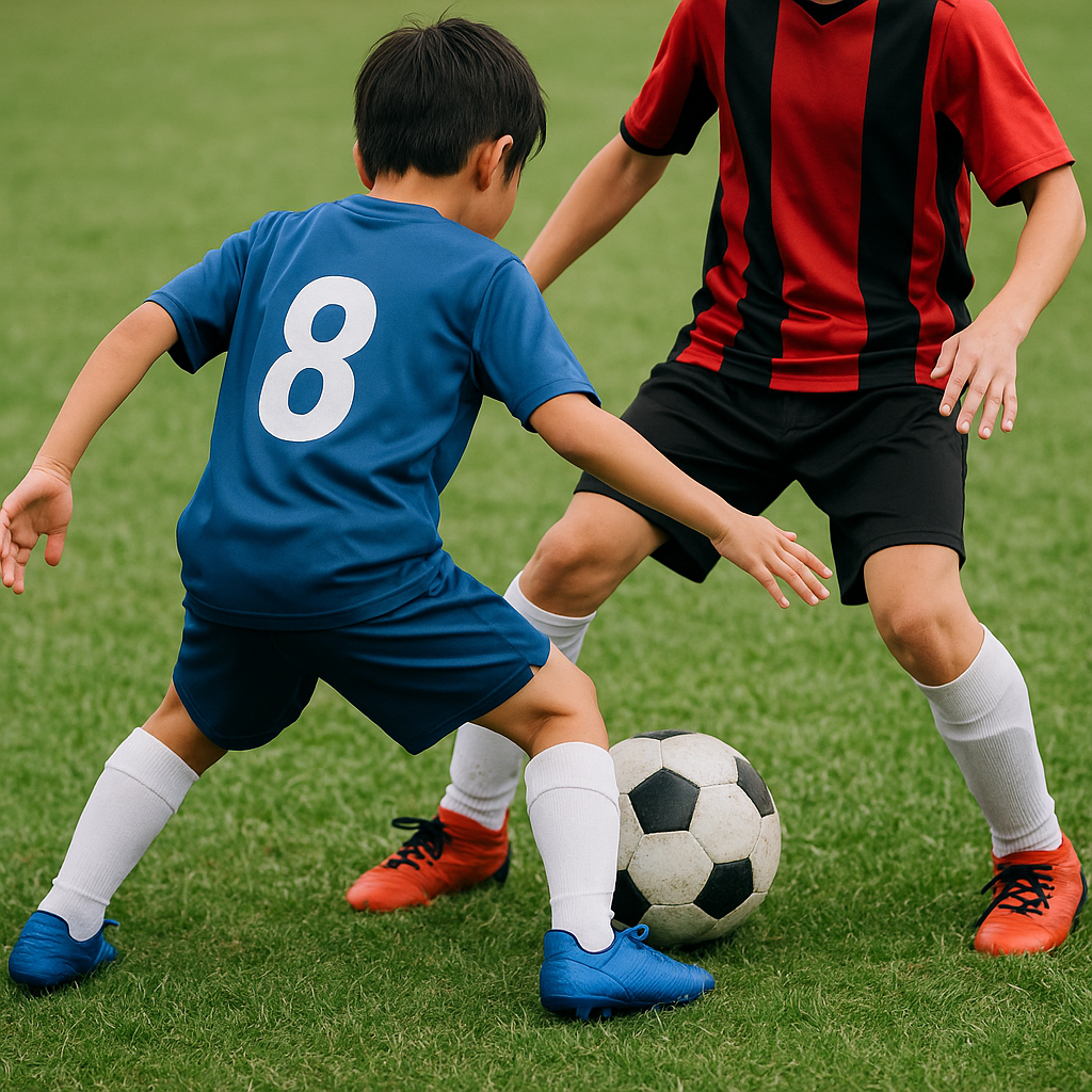 サッカーのブロッキング―進路妨害の反則基準と正しい守備方法