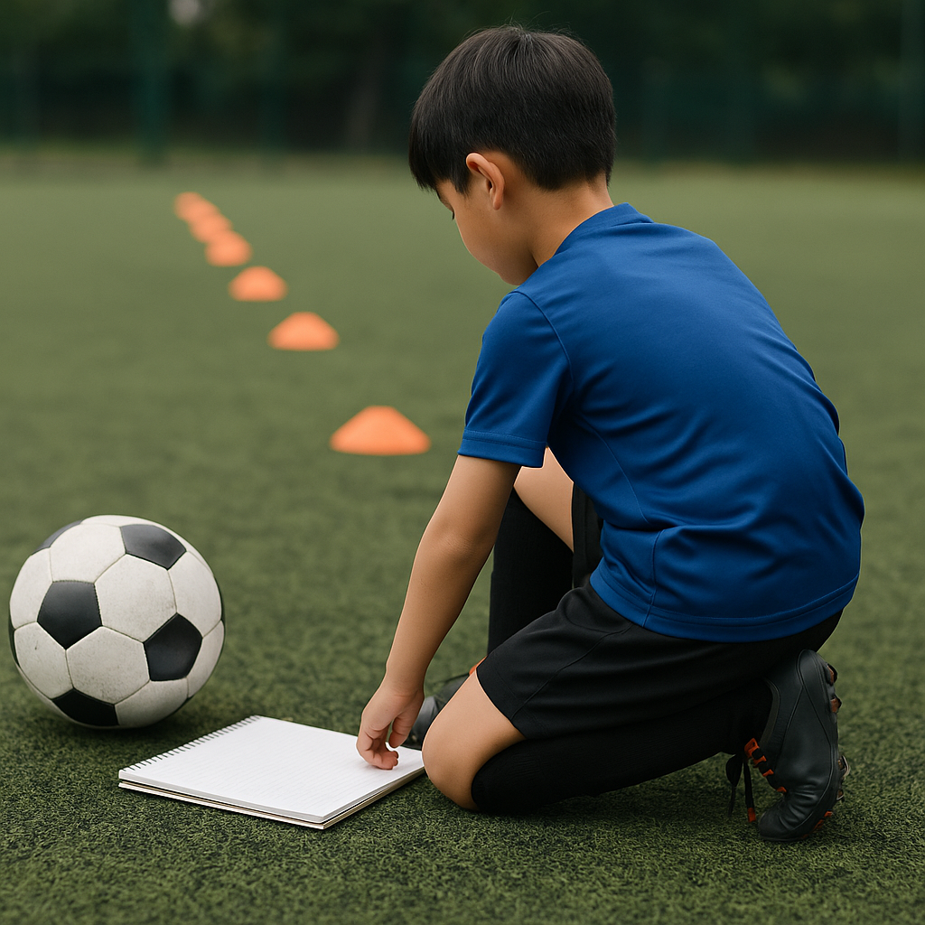 サッカー上達の鍵！自分専用ルーティンの作り方と実践法
