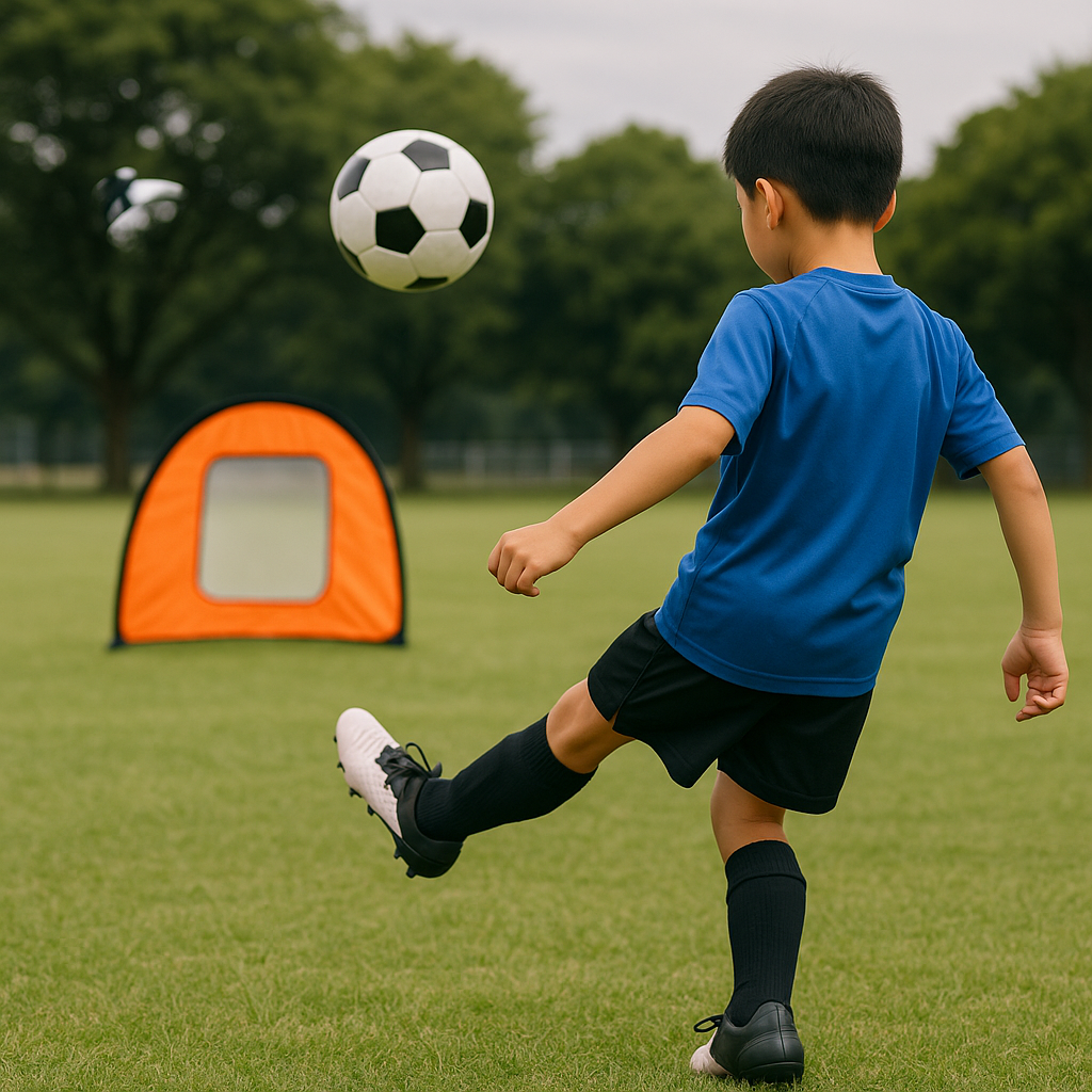 サッカー上達法：ロブパスを正確に蹴るための実践的トレーニング