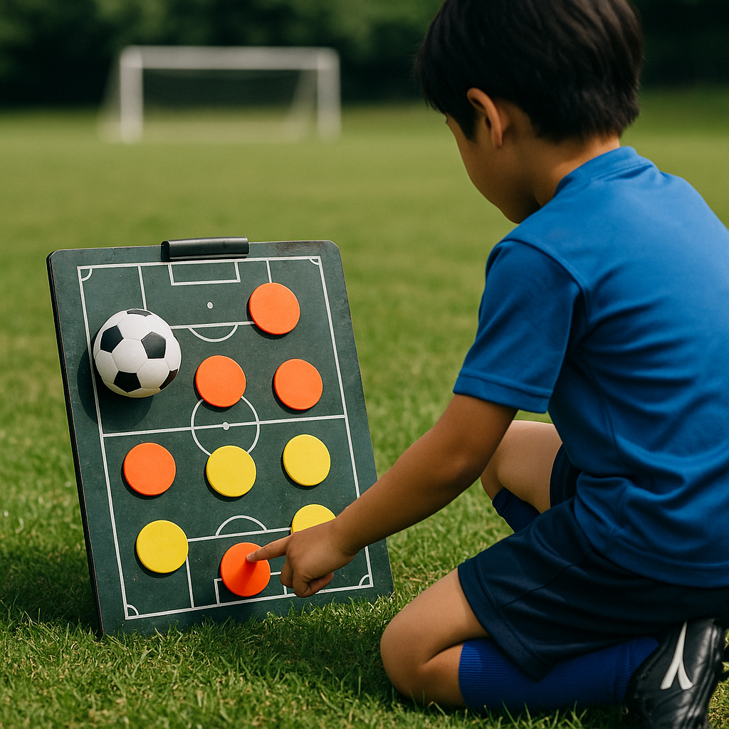 サッカー戦術をディスクで視覚化！イメージ練習法と実践ステップ