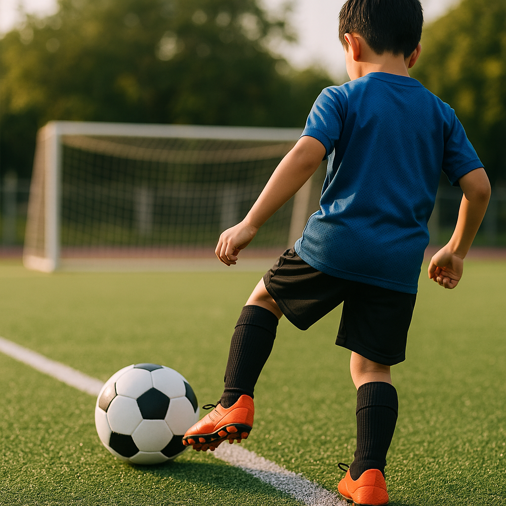シュート精度UP！サッカーで輝くセットアップタッチ上達法