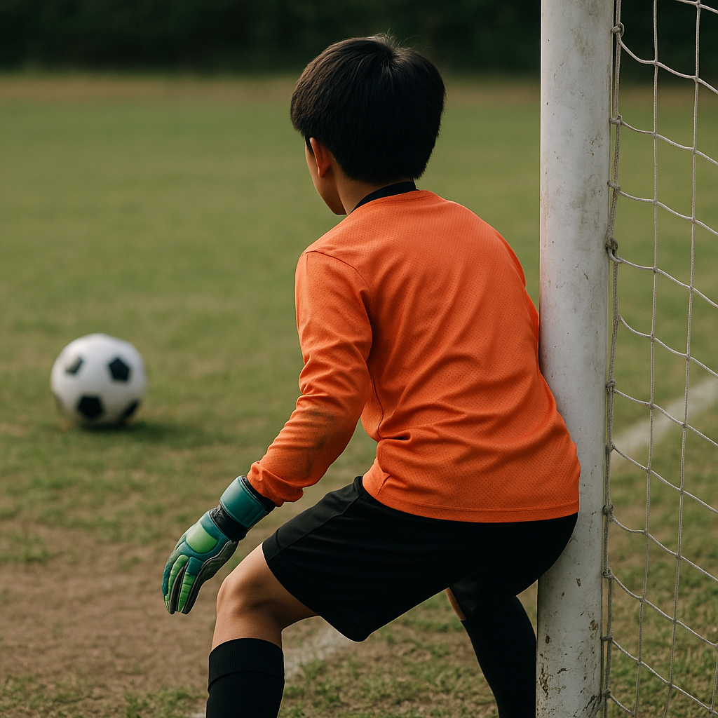 サッカー GK ニアカバー 角度の作り方｜高校生が即効で使える
