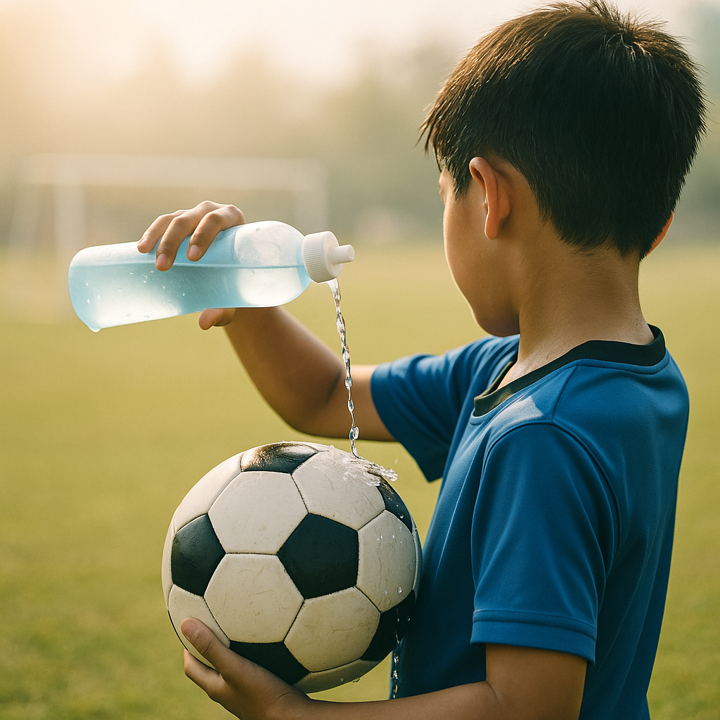 サッカー 高温・多湿のコンディションを走り切る給水・冷却・配分術