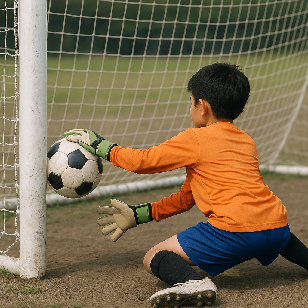 サッカーGK必見！ニアポストを守る最新セービング技術と練習法