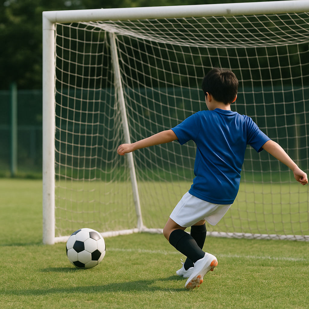 サッカーで得点力を上げる！ストライカーのポーチング動作徹底解説