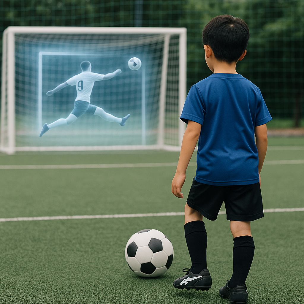 サッカーにおけるビジュアライゼーション効果と成功シーンの活用法