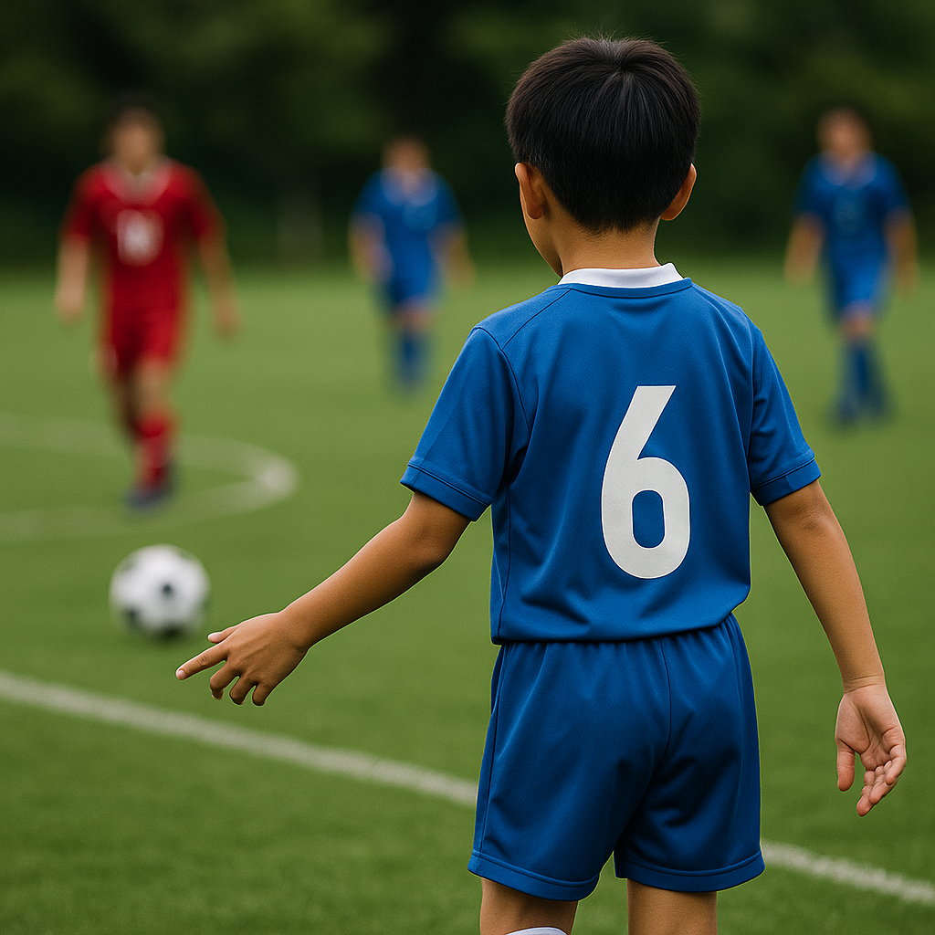 サッカー偽SBの中盤化（内側化）のタイミングと合図・戻り方