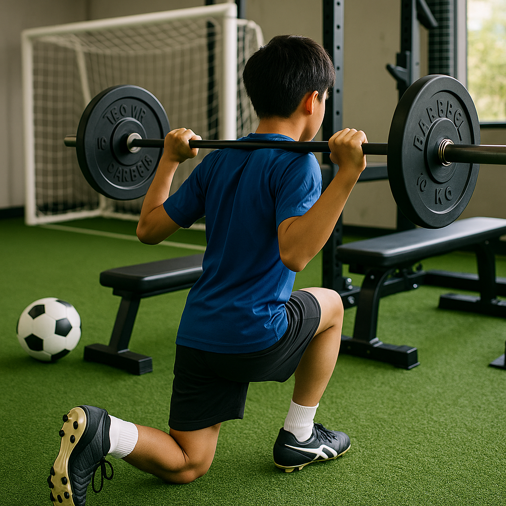 サッカー高校生の筋力期に効く分割法8選｜伸びる週間メニューとケガ予防