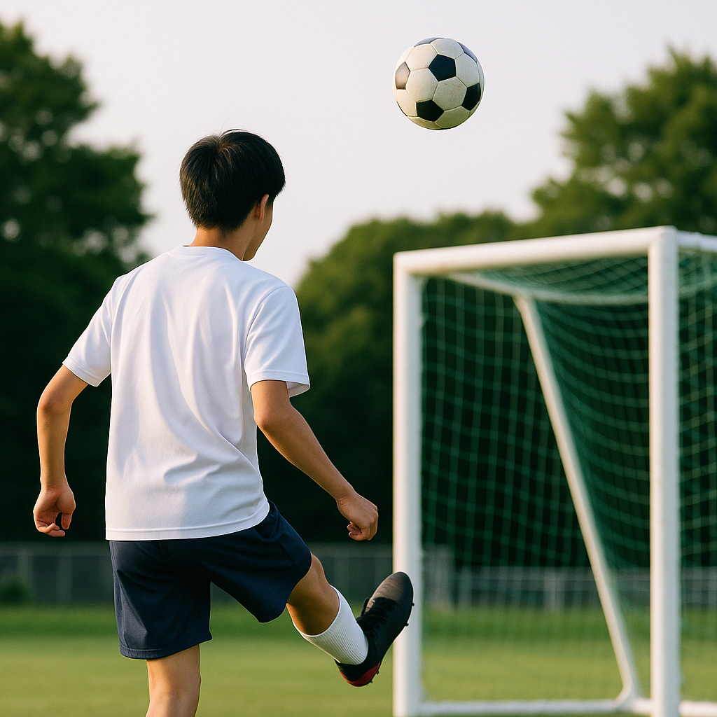 サッカーループシュート基礎をやさしく解説、ミスなく浮かすコツ - Soccer Book Library