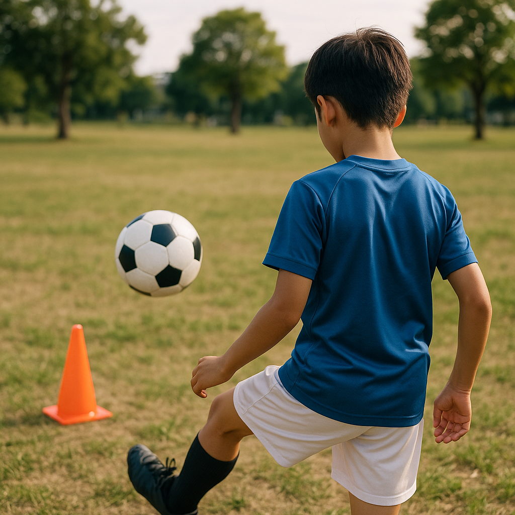 サッカー パス 小学生 向け｜親子で10分の練習メニュー