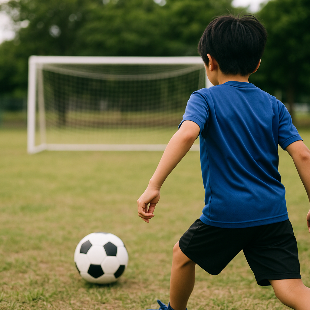 サッカーのシュート小学生向け：親子で決定力を上げる練習