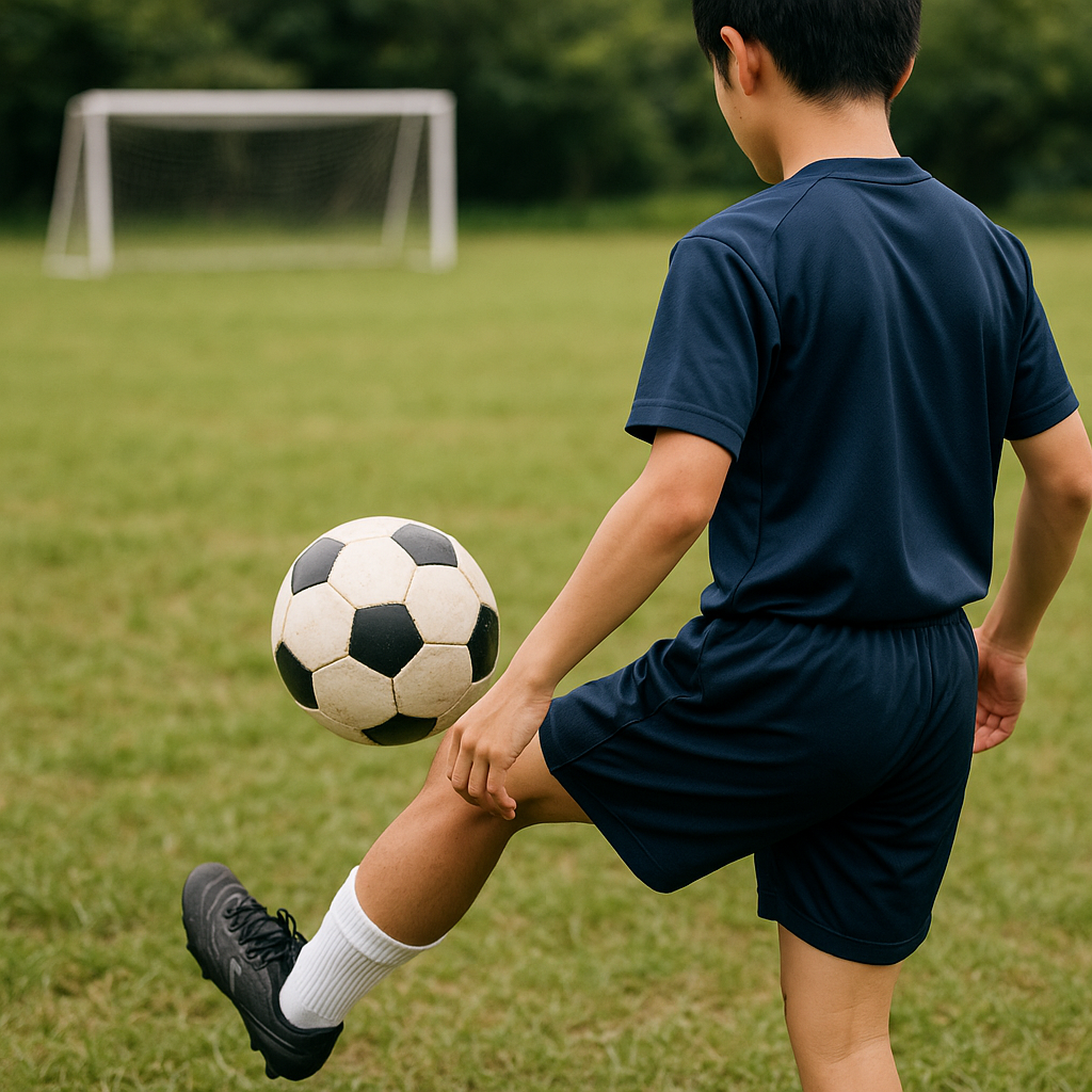 サッカーのファーストタッチのコツで選択肢を増やす