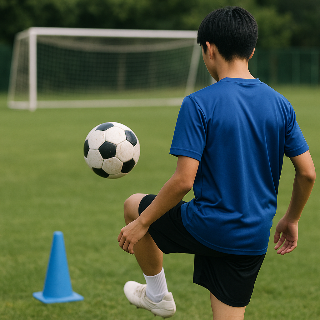 サッカーのワンタッチ基礎をやさしく習得｜即効で変わる判断と体の向き