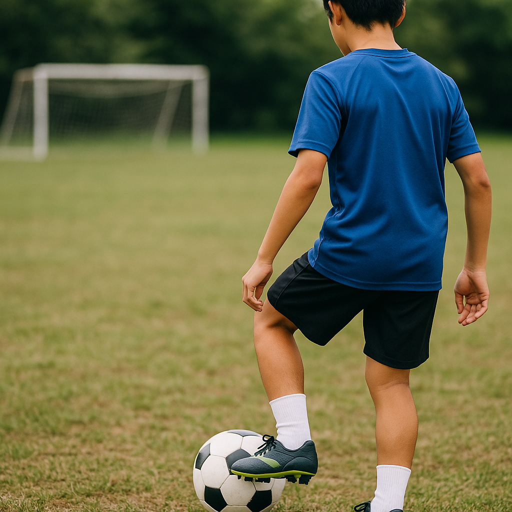 サッカーファーストタッチ上達法 次へつなぐ置き所を最短で身につける