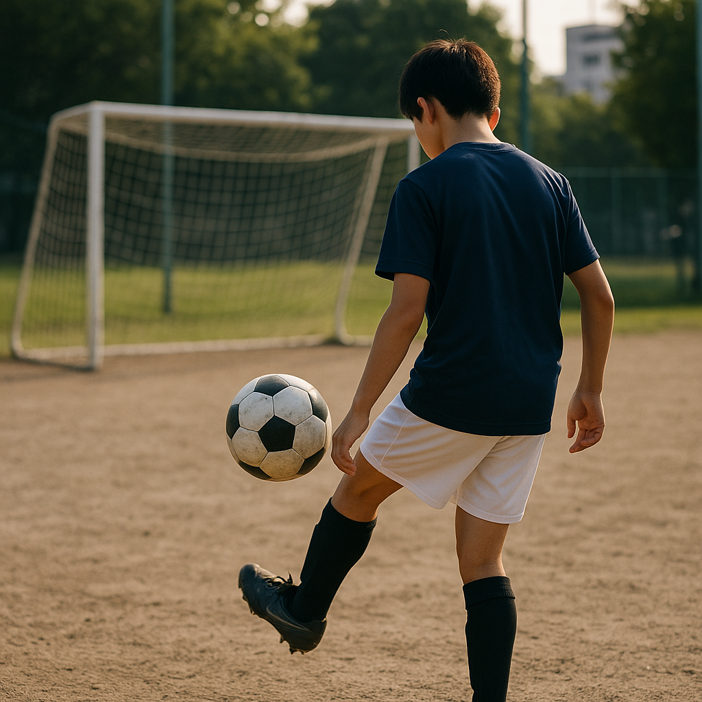 サッカーワンタッチを一人で磨く試合で効く練習