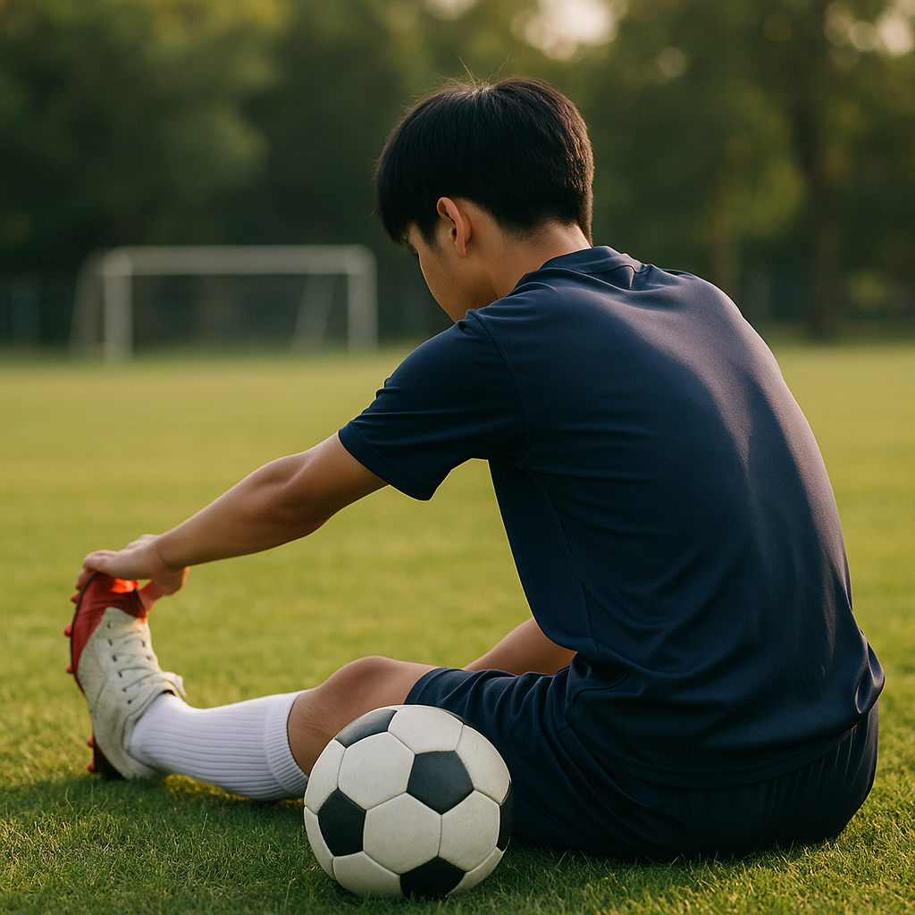 サッカー クールダウン 例：翌日に疲労を残さない実践法