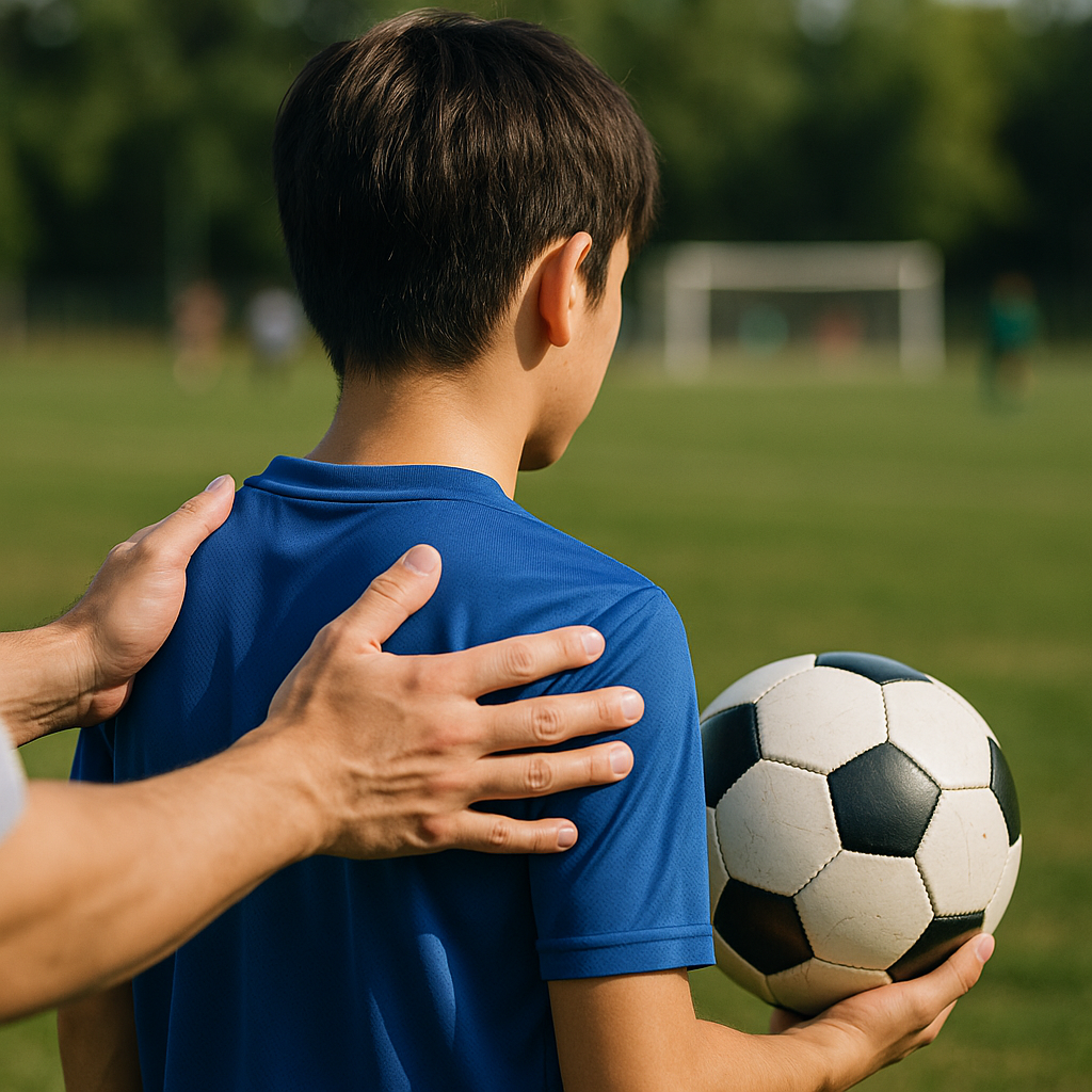 サッカー 親の褒め方・叱り方、試合後5分の声かけ術