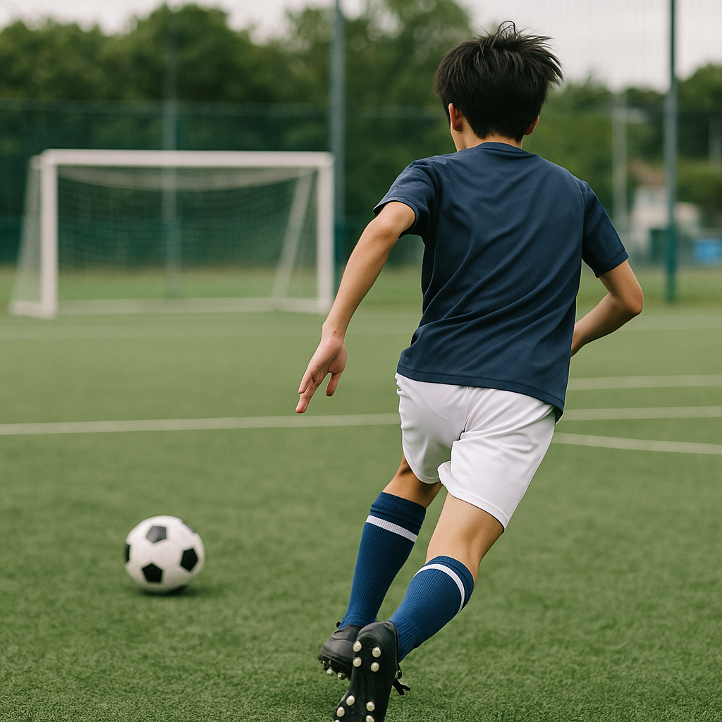 サッカーで速く走るコツ 科学的に正すフォームと鍛え方