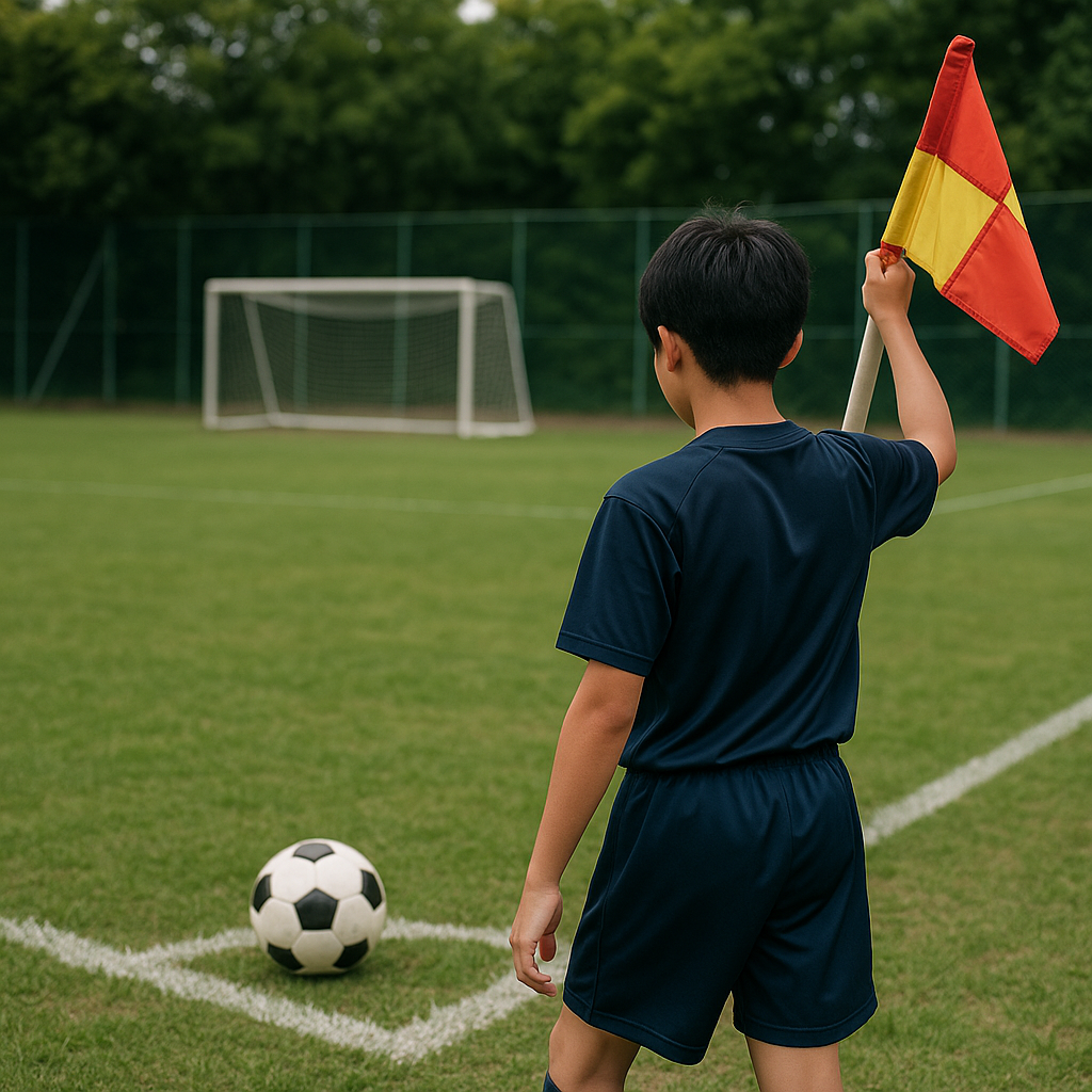 サッカーのコーナーキックの基本ルールと判定基準