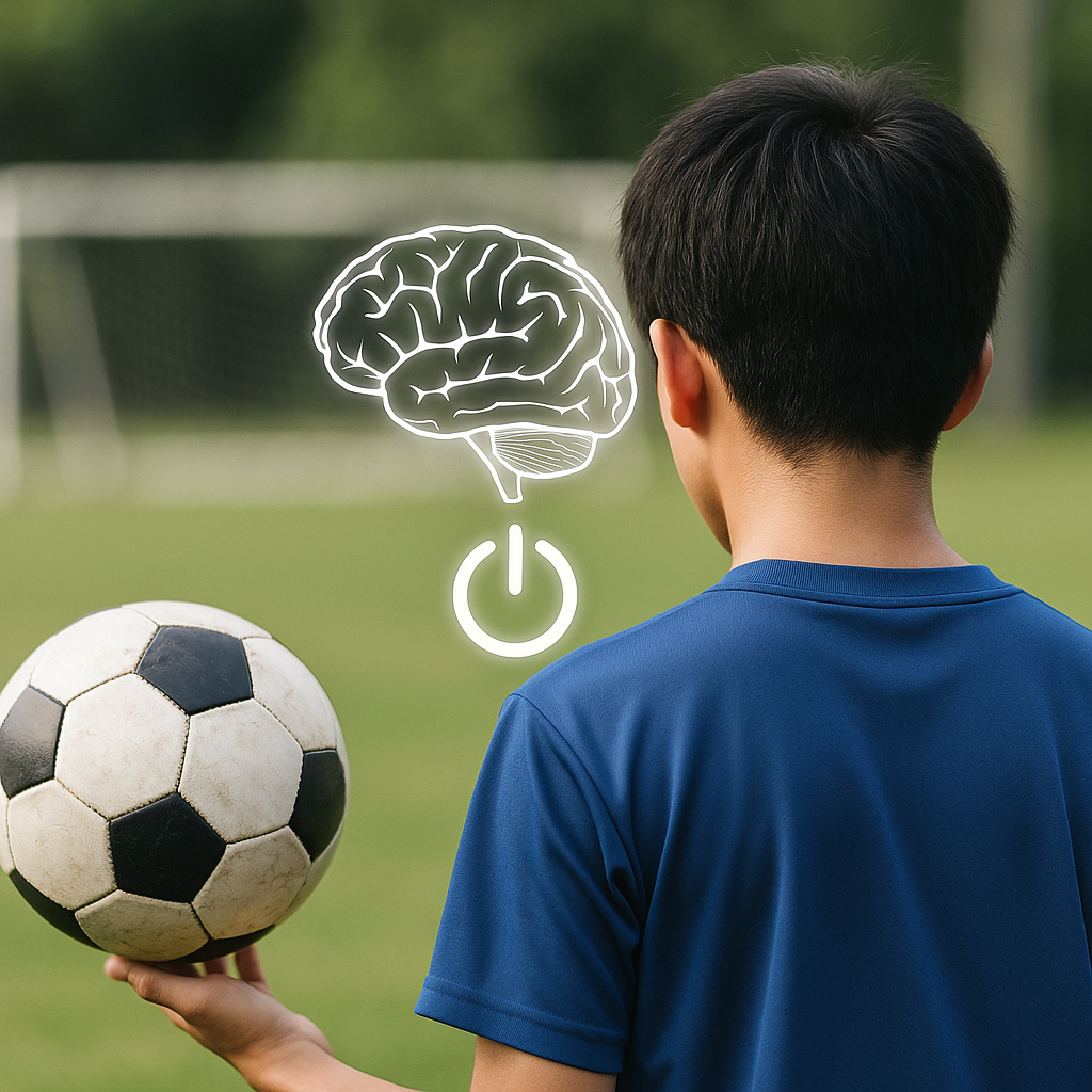 サッカーの切り替えを早くする脳と足の再起動術