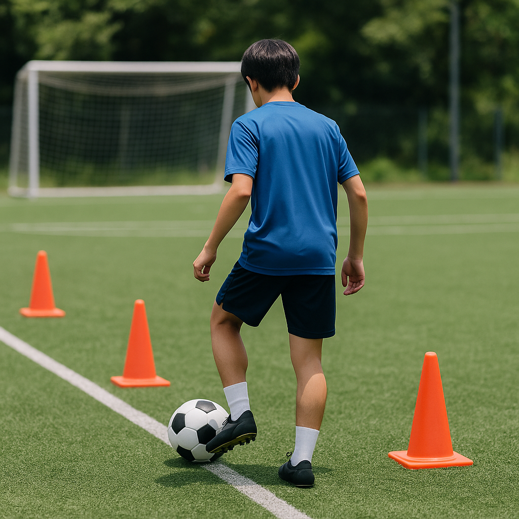 サッカーの受け方練習メニュー決定版｜一人＆チーム即効ドリル