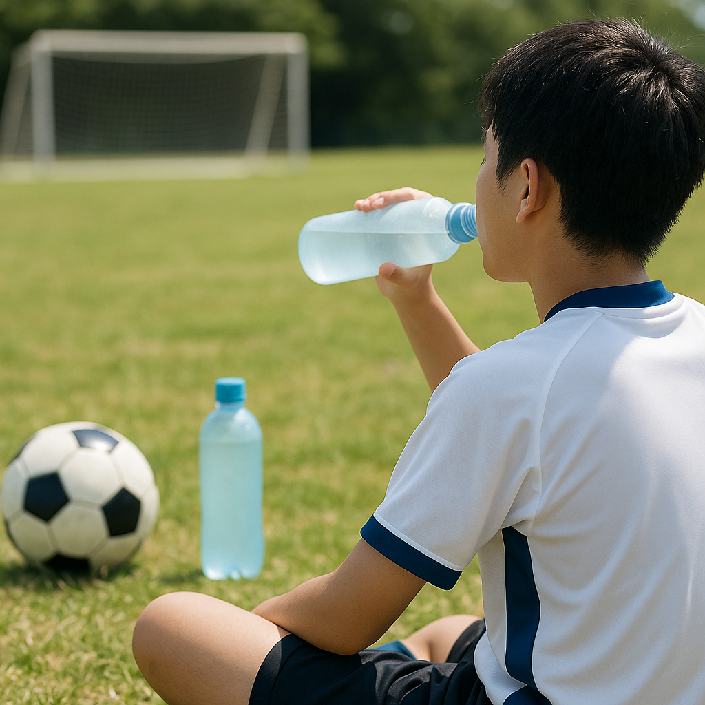 サッカーの熱中症対策で子どもが倒れる前に親ができること