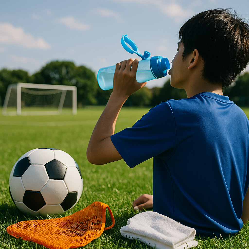 サッカー夏の試合の暑さ対策、勝つ人の準備術