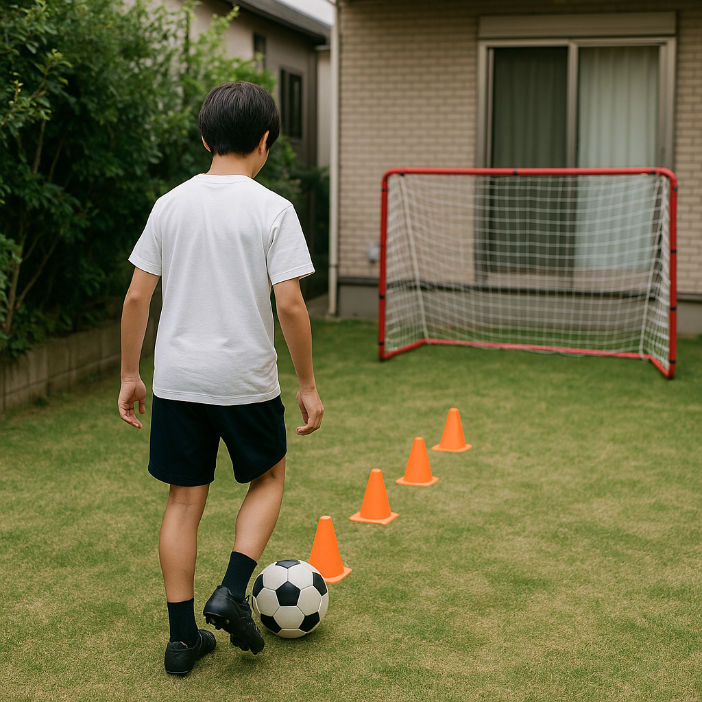 サッカー家でできる練習ロードマップ｜庭・室内