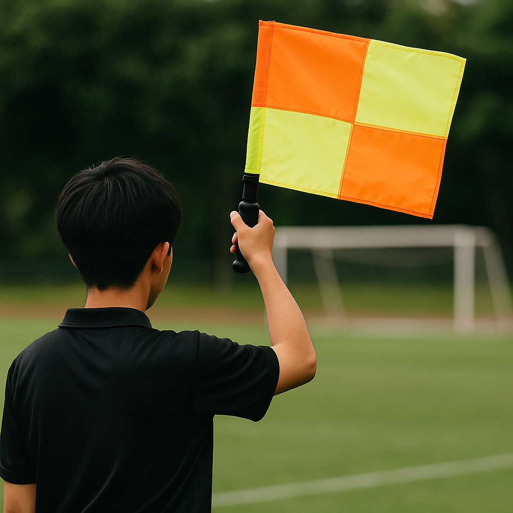 サッカー審判のサインの意味と旗の動きの理由