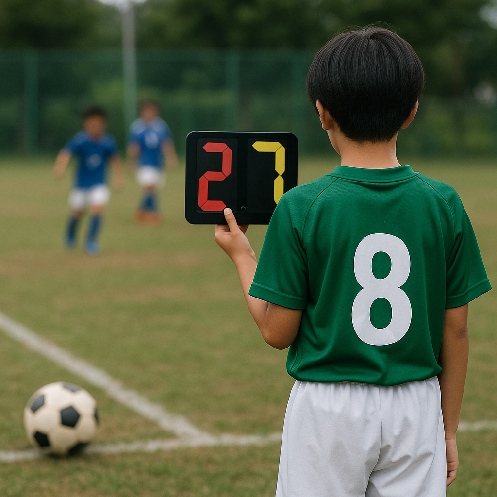 サッカー小学生の試合時間と交代ルール、公式と大会の違いも